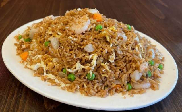 n031 shrimp fried rice 虾炒饭